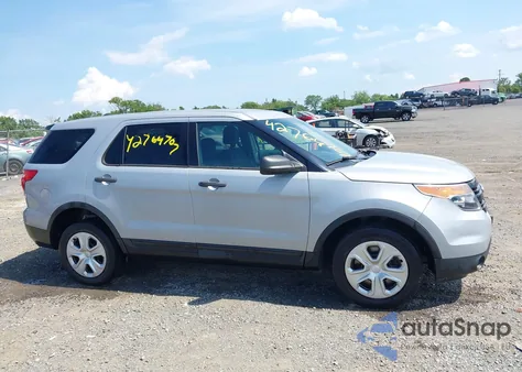 2015 Ford Police Interceptor from USA, damaged, VIN 1FM5K8AR6FGC67537